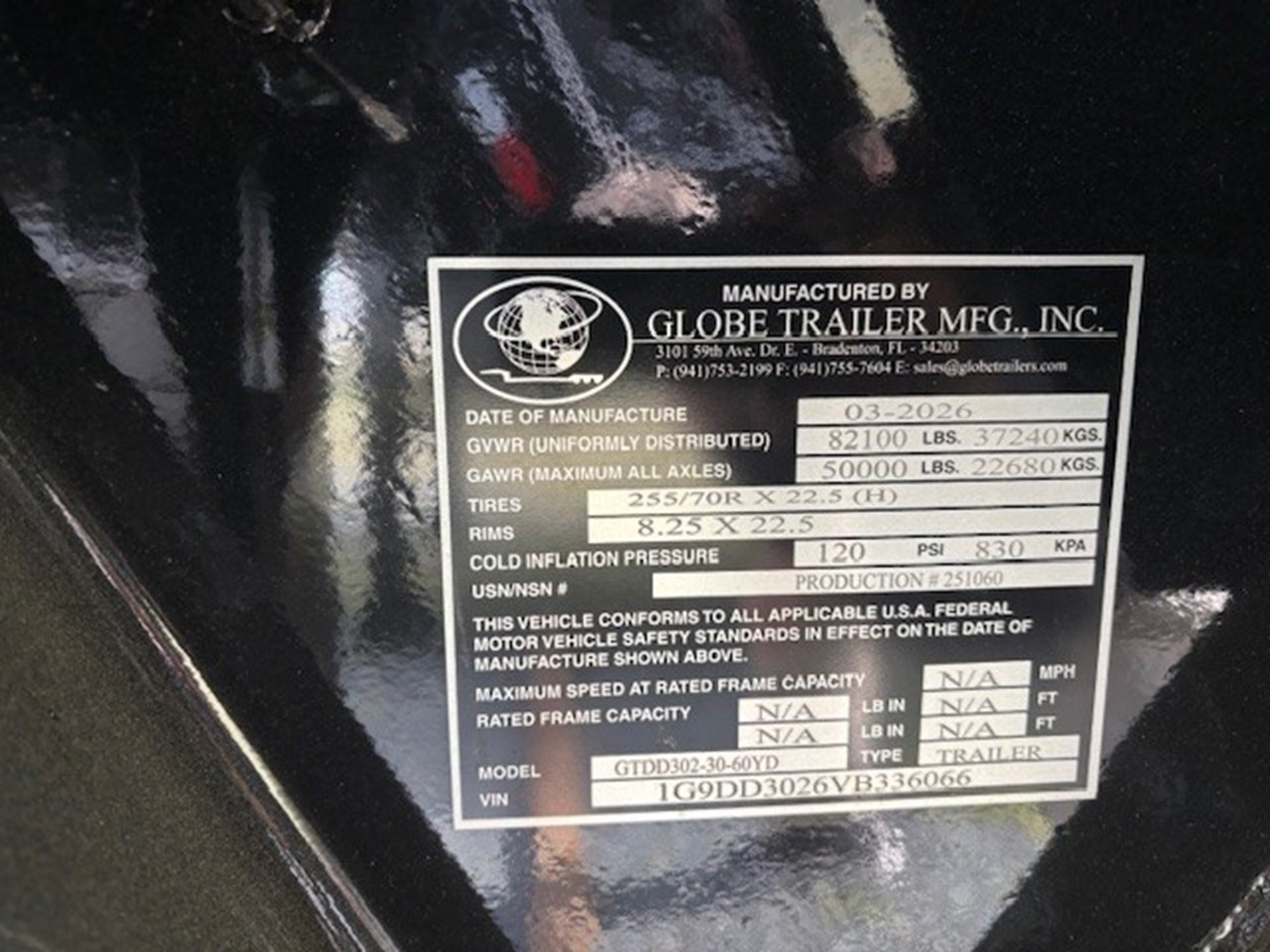 2027 Globe Trailer M GTDD302-30-60YD 2027 Globe Trailer M GTDD302-30-60YD - image 5 of 5